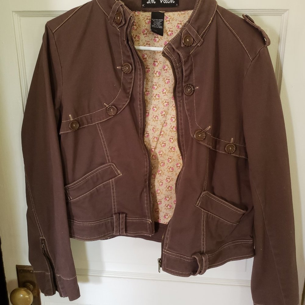 In Vain Jacket brown size M